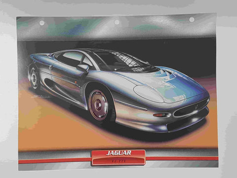 Ficha: Jaguar XJ 320. Pertenece a la Coleccion Automoviles de Ensueño de Planeta DeAgostini