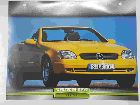 Ficha: Mercedes-Benz SLK 230. Pertenece a la Coleccion Automoviles de Ensueño de Planeta DeAgostini