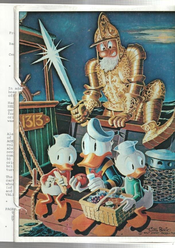 Catalogo de comics numero 6 de Graphic Gallery (CUBIERTA SUELTA segun imagen)