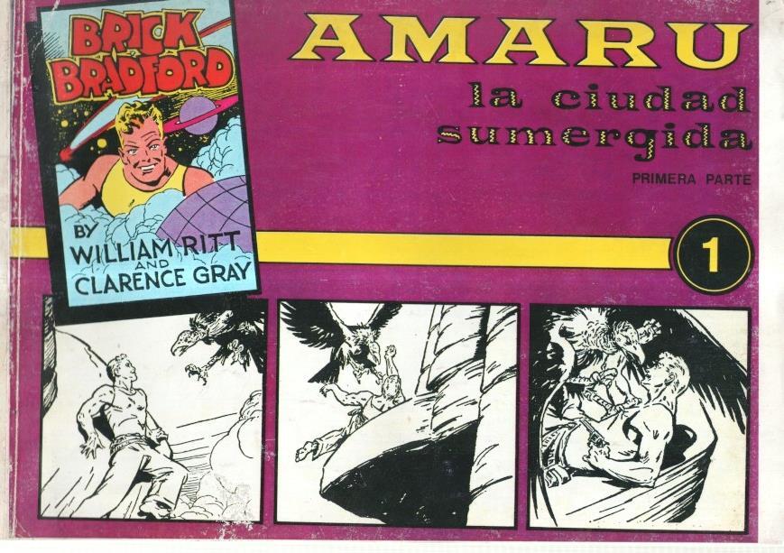 Facsimil multicopista de Brick Bradfort de Joaquin Esteve numero 1: Amaru, la ciudad sumergida