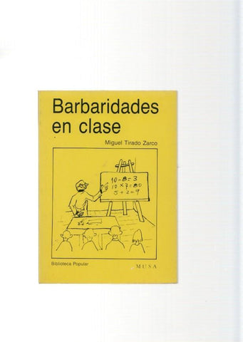 Barbaridades en clase