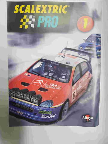 Hoja/lamina publicidad de: Scalextric Pro num 1