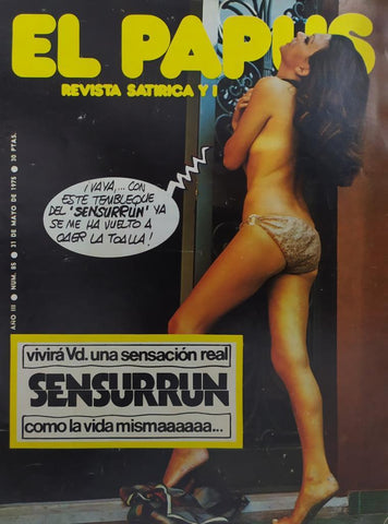 Revista: EL PAPUS, Año III, Numero 85: Sensurrun(19 octubre 1974)