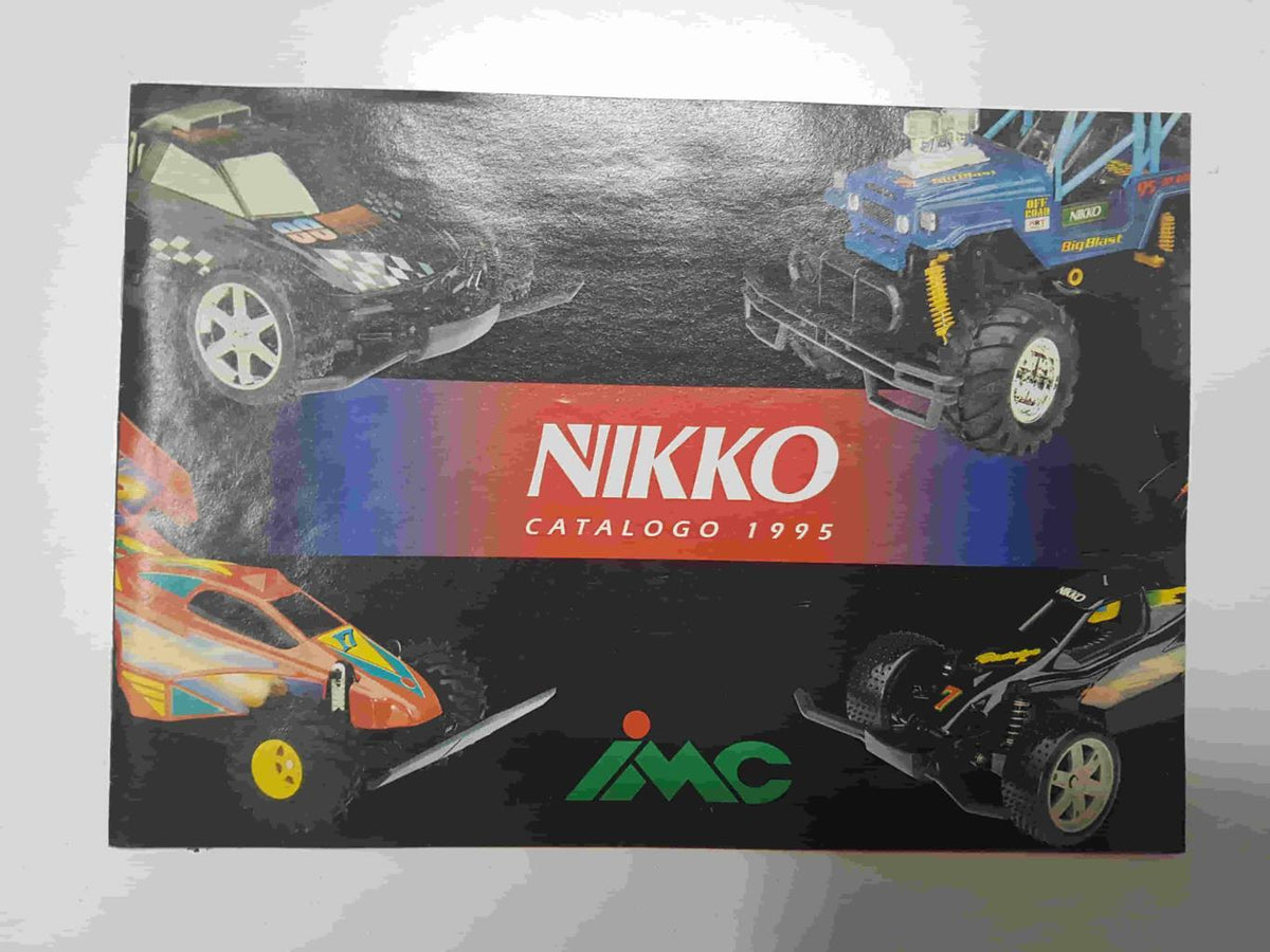 Catalogo: Nikko 1995 (coches y jueguetes radio control). Algunos modelos: Big Mega, Big Blast, Boss Cat, X-Pander