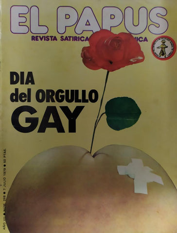 Revista: EL PAPUS, Año VII, Numero 268: Dia del orgullo gay (7 julio 1979)
