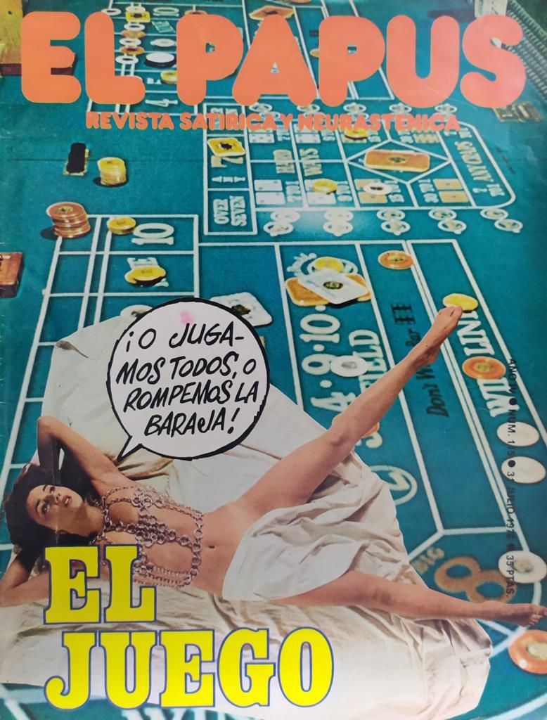 Revista: EL PAPUS, Año IV, Numero 115: El juego (31 julio 1976)