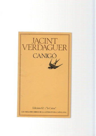Canigo de Jacint Verdaguer