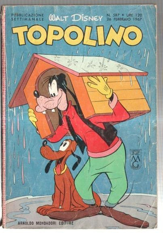 Walt Disney: Topolino numero 587 (algo aviejada)