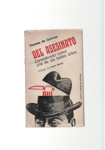 Del asesinato. Considerado como una de las bellas artes