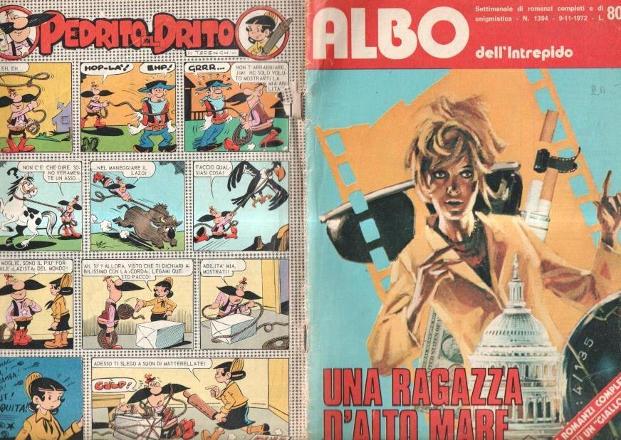 Albo dell'intrepido numero 1394 Una ragazza d'alto mare