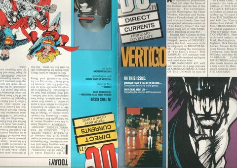 Direct Currents DC comics numero 71 (FEBRUARY cover date)