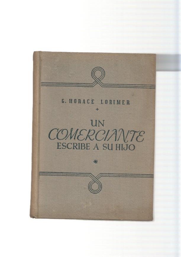 Un comerciante escribe a su hijo