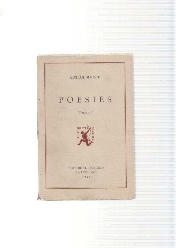 Poesias de Ausias March volum I