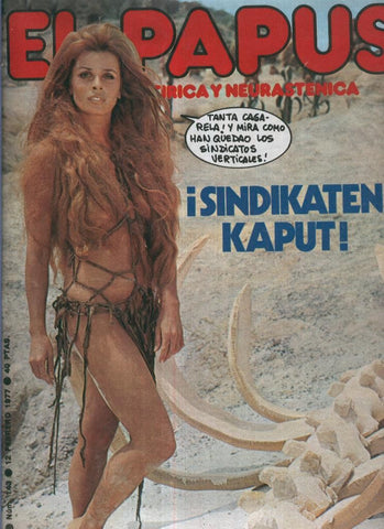 El Papus. Revista de humor numero 143: Sindikaten Kaput
