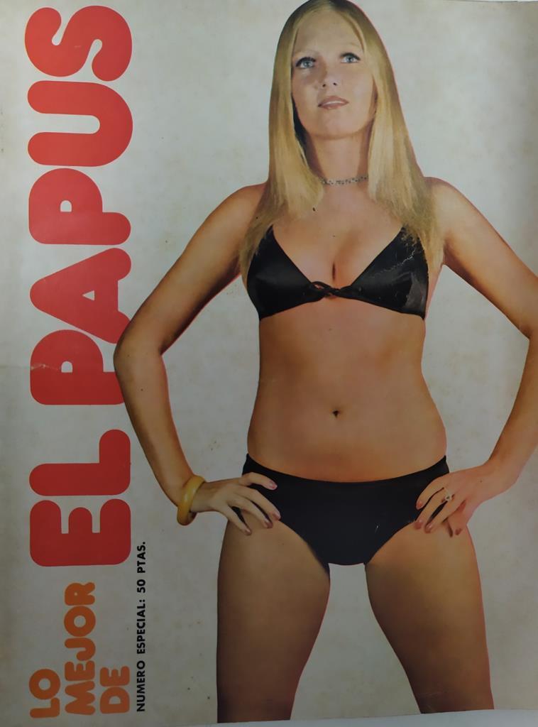 Revista: LO MEJOR DE EL PAPUS (1973) (lomo mal estado parte inferior)