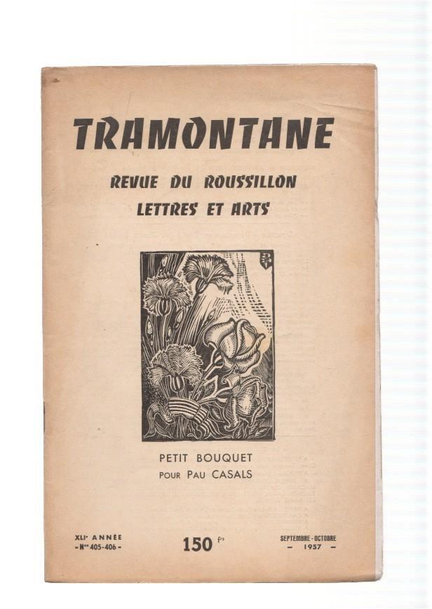 Tramontane numero 405-406,: Revue du Roussillon. Lettres et Arts