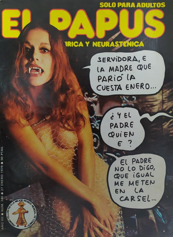 Revista: EL PAPUS, Año VII, Numero 245: La cuesta de enero (27 enero 1979)