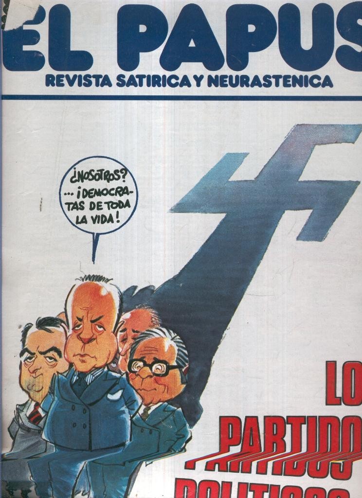 El Papus. Revista de humor numero Año IV, Num. 129: Los partidos politicos