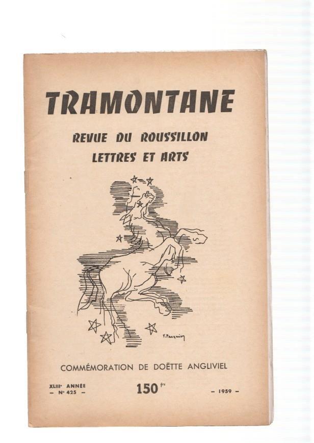 Revista Tramontane numero 425: Revue du Roussillon lettres et arts