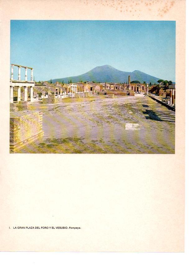 LAMINA 27790: Plaza del foro de Pompeya