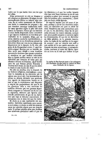 LAMINA 28121: La vision de San Ignacio en el Cardoner, Manresa