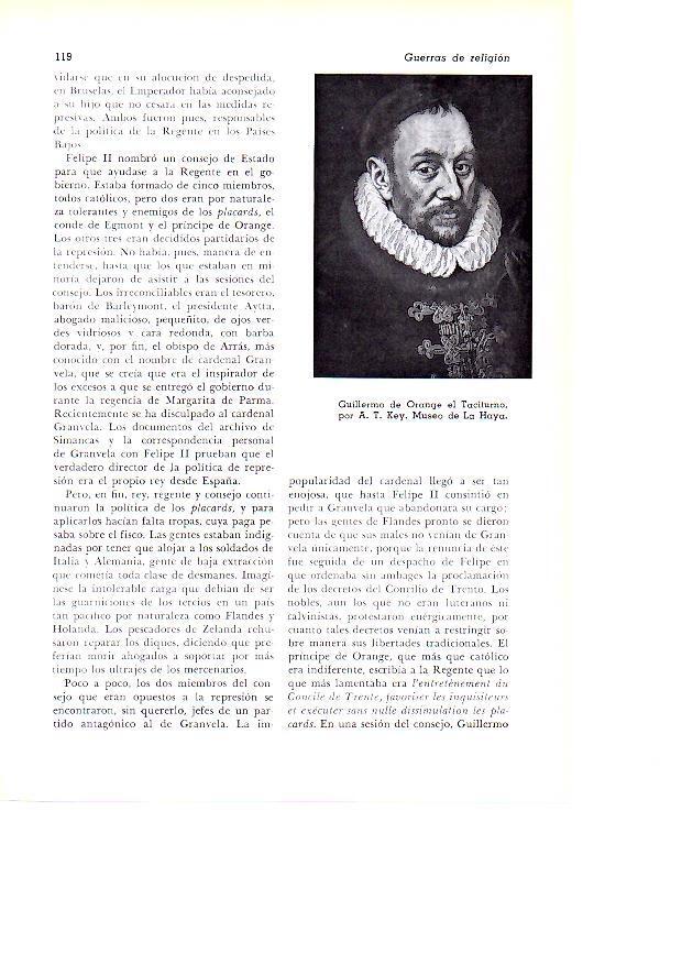 LAMINA 28109: Guillermo de Orange el Taciturno