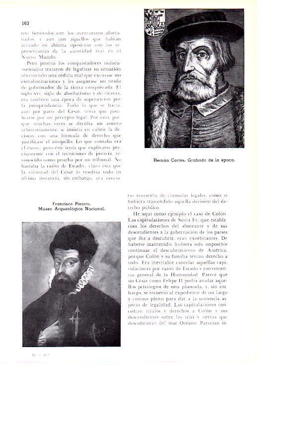 LAMINA 28134: Hernan Cortes y Francisco Pizarro