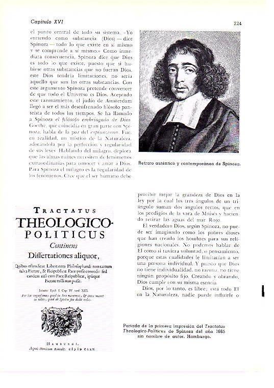 LAMINA 28164: Retrato de Spinoza