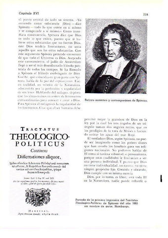 LAMINA 28164: Retrato de Spinoza