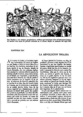 LAMINA 28147: Guy Fawkes y sus amigos, grabado del siglo XIX