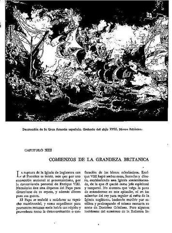 LAMINA 28140: Destruccion de la Gran Armada española