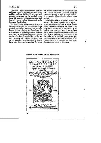 LAMINA 28139: Portada de la primera edicion de El Quijote
