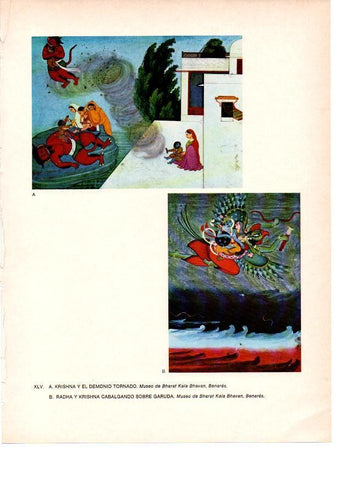 LAMINA 28059: Pinturas antiguas de Benares
