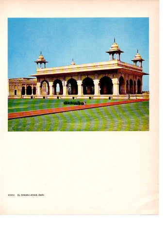LAMINA 28050: El Diwan-I-Khas, Nueva Delhi