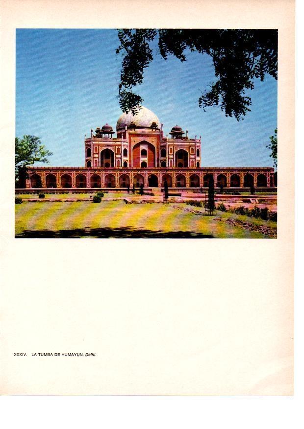 LAMINA 28048: La tumba de Humayun, Nueva Delhi