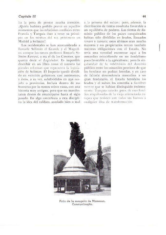 LAMINA 28074: Patio de la mezquita de Mammun en Estambul