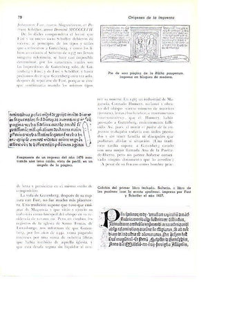 LAMINA 28094: Origenes de la imprenta