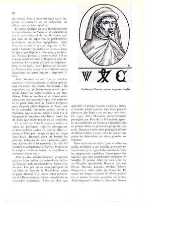 LAMINA 28092: William Caxton, primer impresor ingles