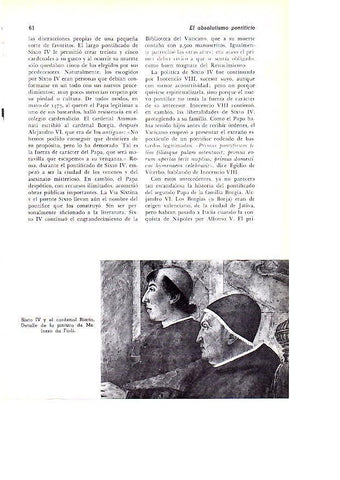 LAMINA 28083: Sixto IV y el cardenal Riario