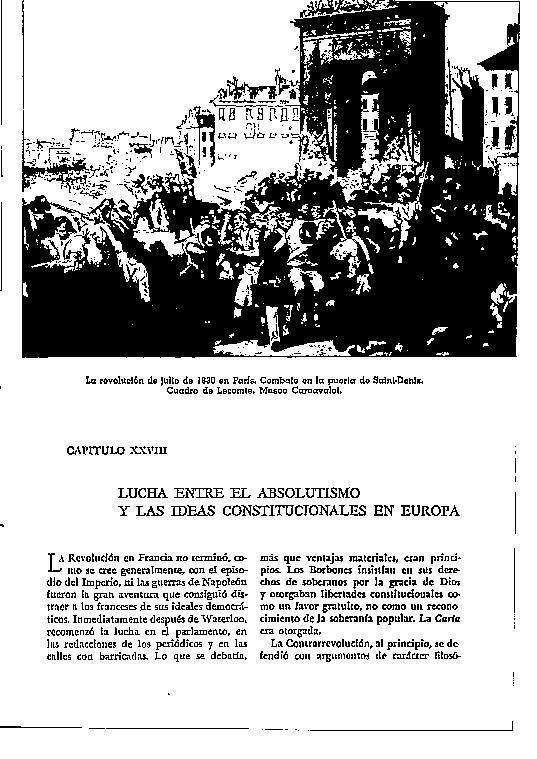 LAMINA 28257: Revolucion de Paris en 1830, por Lecomte