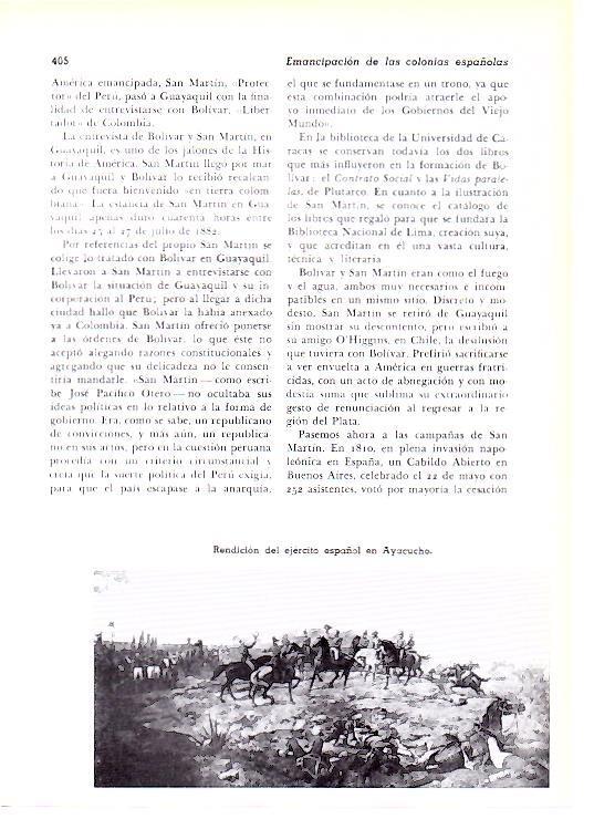LAMINA 28254: Rendicion del ejercito español en Ayacucho, Peru