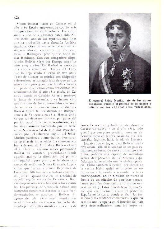 LAMINA 28253: El general Pablo Morillo