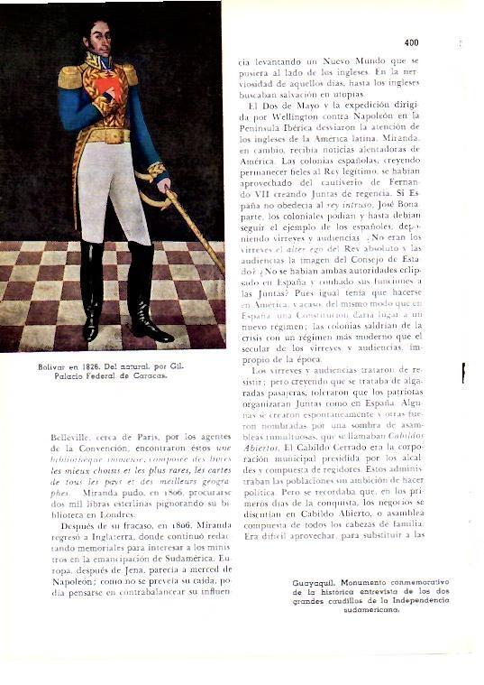 LAMINA 28251: Bolivar, por Gil