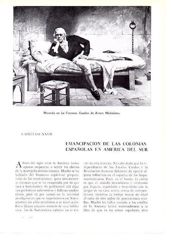 LAMINA 28249: Miranda en La Carraca, por Arturo Michelena