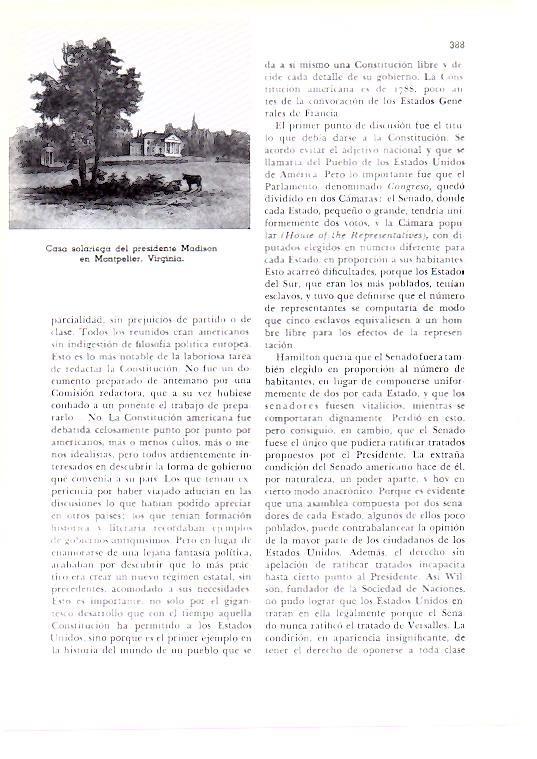 LAMINA 28245: Casa del presidenrte Madison en Monpelier, Virginia