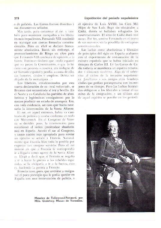 LAMINA 28241: Maurice de Talleyrand-Perigord, por Madame Godefroy