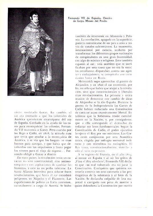 LAMINA 28240: Fernando VII de España, por Goya