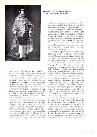 LAMINA 28240: Fernando VII de España, por Goya