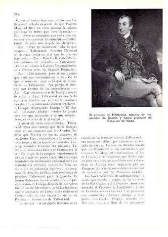 LAMINA 28239: El principe de Metternich de Austria