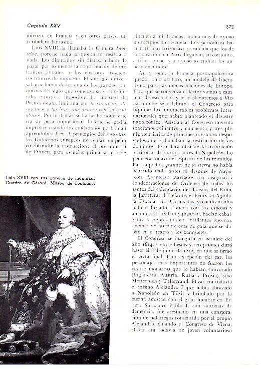 LAMINA 28237: Luis XVIII, por Gerard